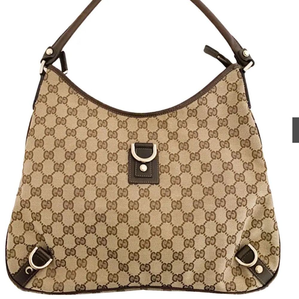 🔥Sale🔥 🎉HP🎉 Gucci preVintage GG Canvas Abbey D-Ring Shoulder Bag Offers Welcome